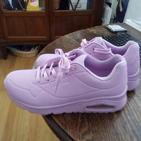 Skechers Street Uno-Bright Air Lavender size 9 - Picture 4 of 8